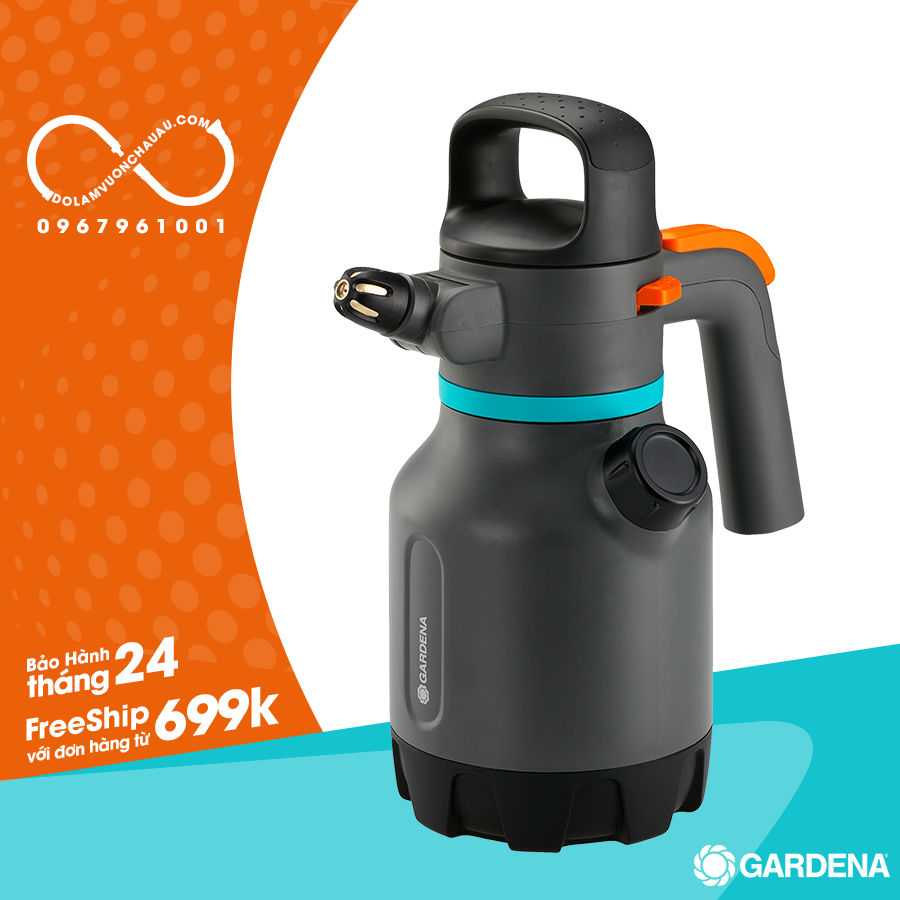 Bình xịt tưới áp suất 1.25 lít (Gardena 11120-20)