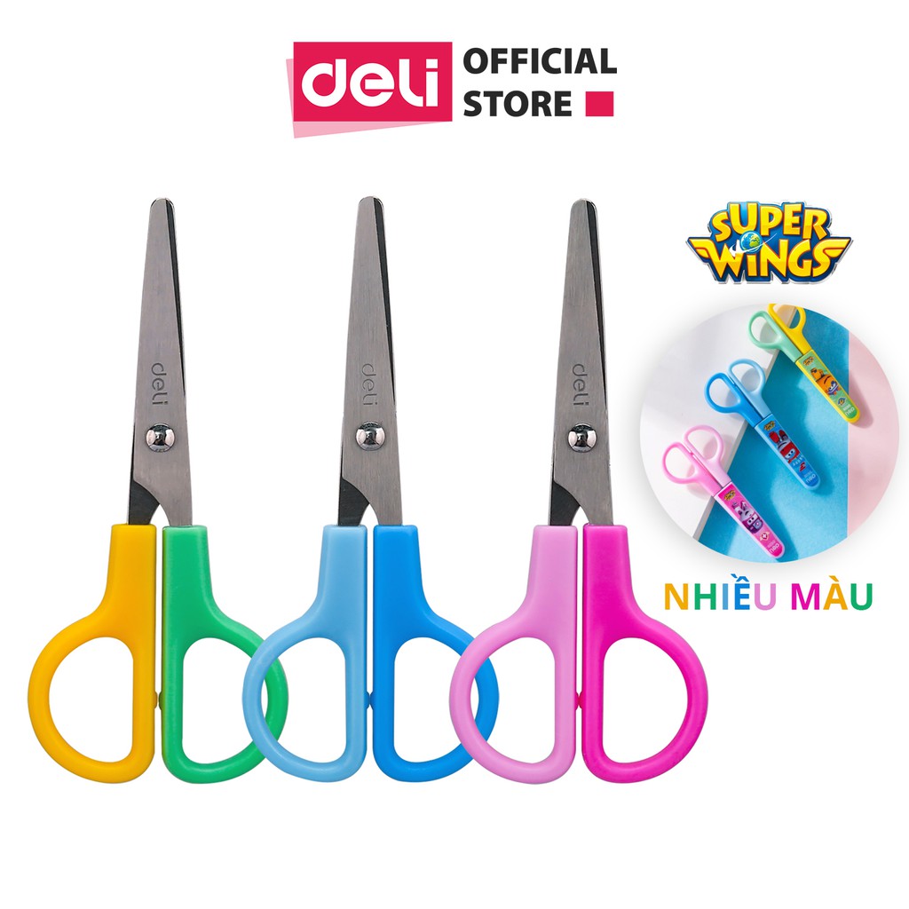 (1 Cây) Kéo học sinh 121mm DELI - ED60601