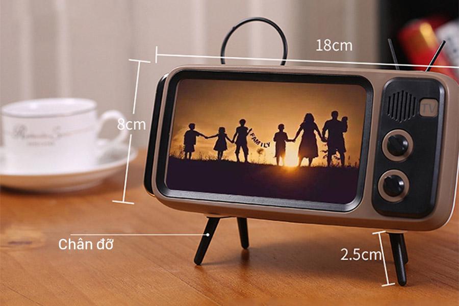 Loa bluetooth không dây TV cổ điện 5in1