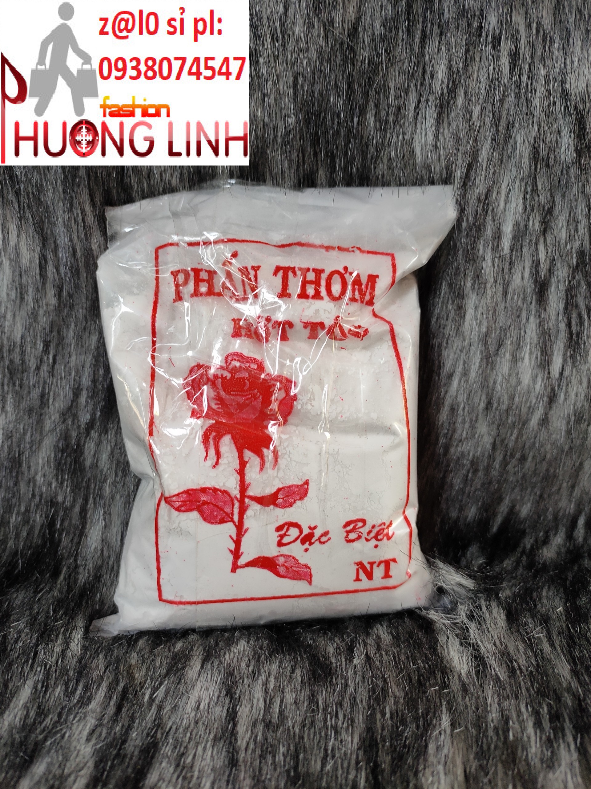 Phấn thơm hớt tóc 500gram dạng túi