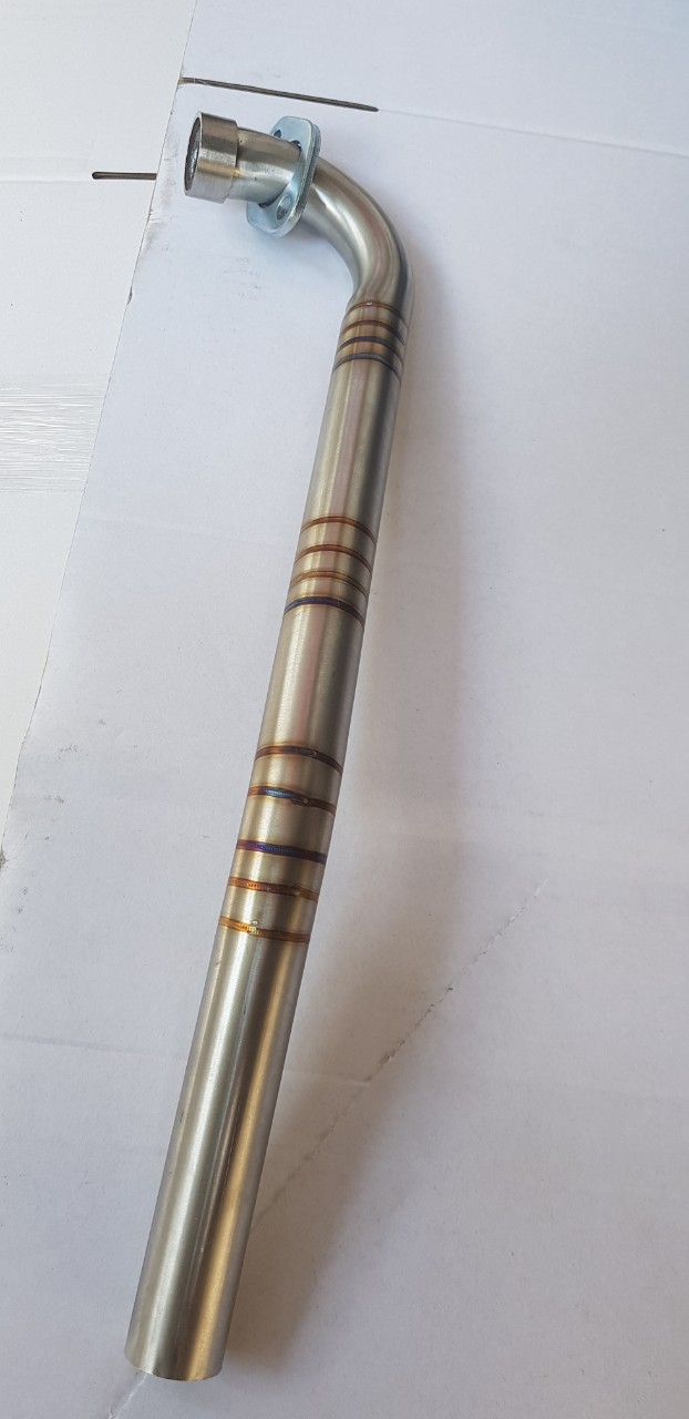 Cổ Pô Dream - Wave Nhỏ Inox 201 Vân Titan