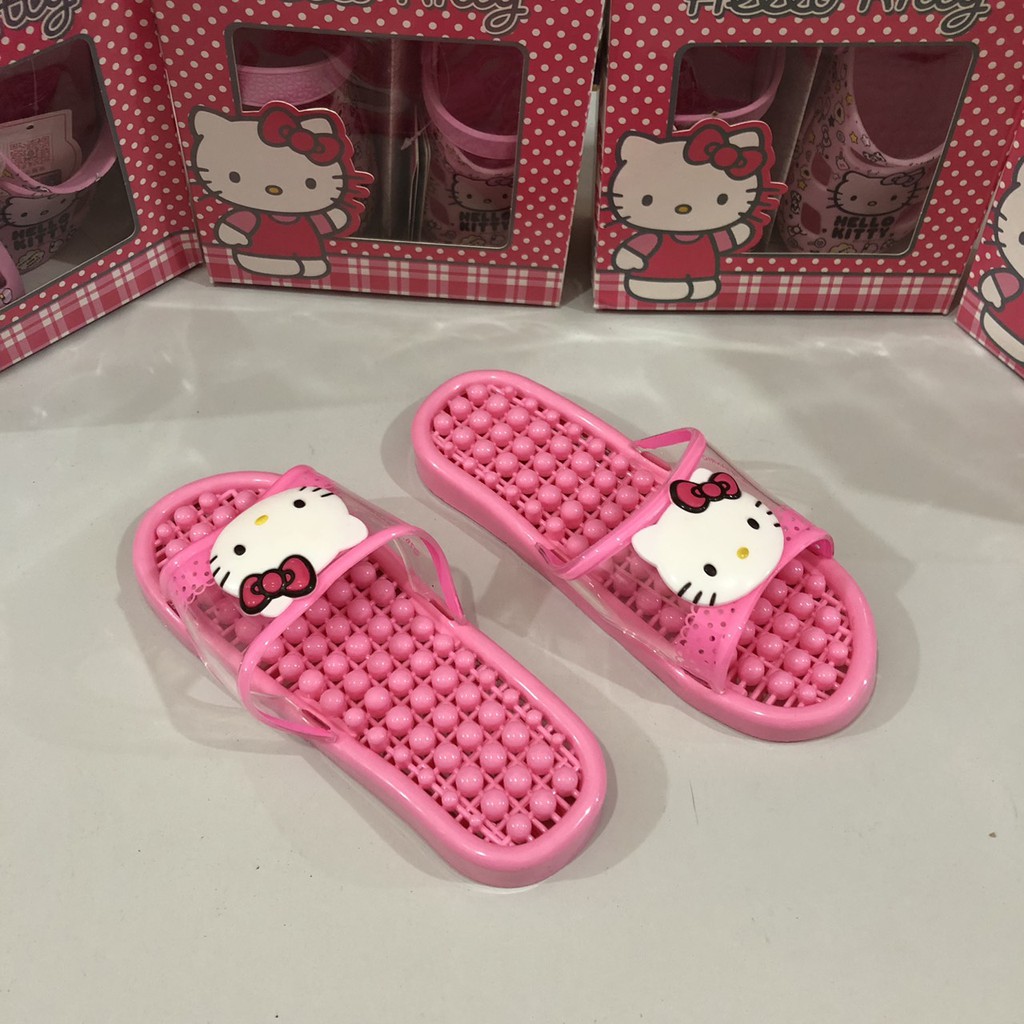 Dép lê bé gái Hello Kitty KP16322