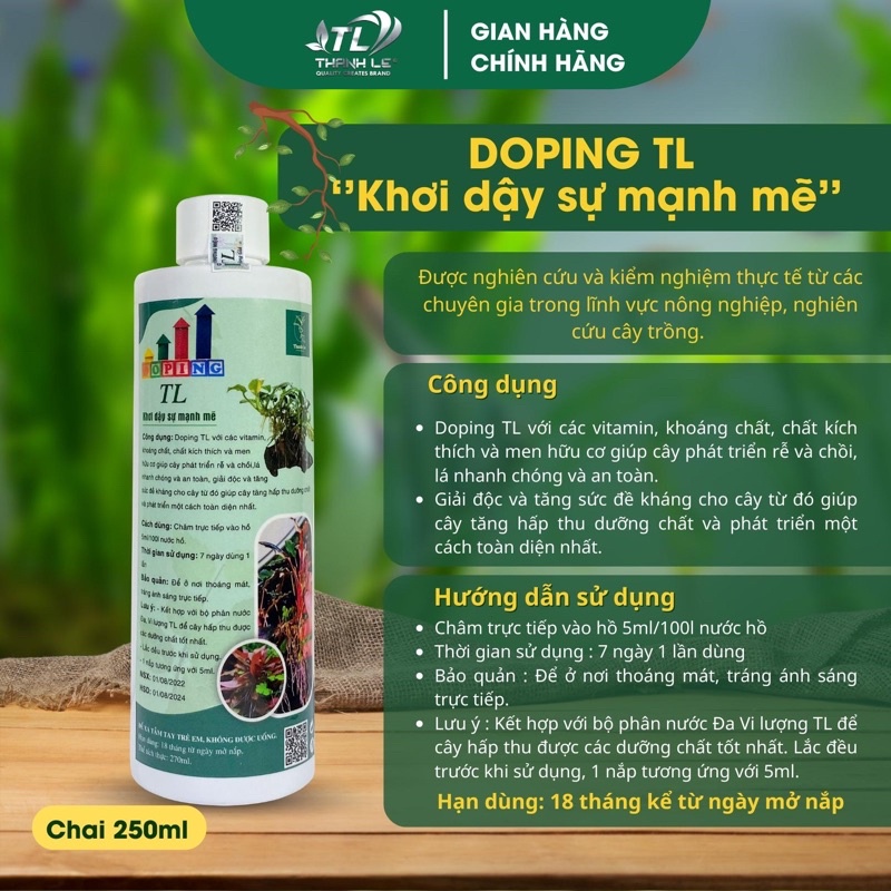 DOPING TL dành cho cây thuỷ sinh ( Chính hãng )
