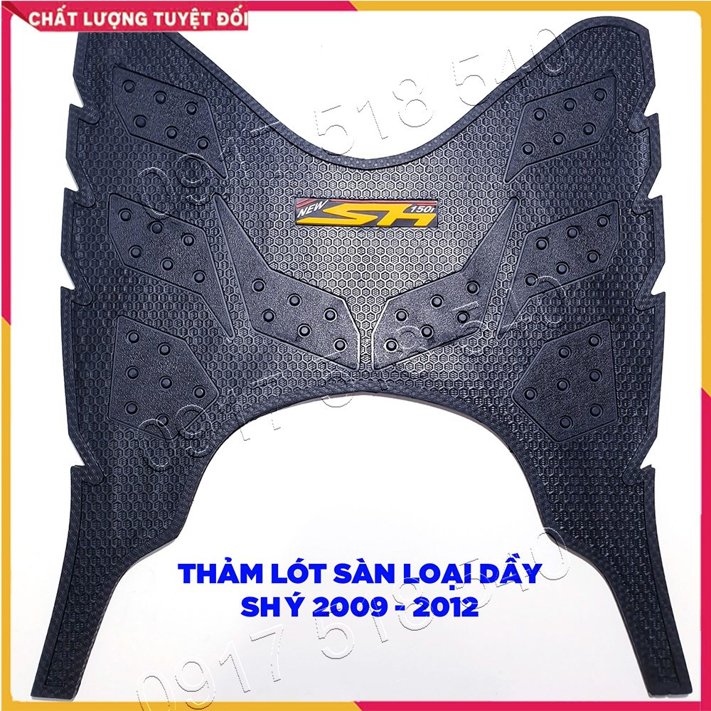 🏍 thảm để chân sh ý , sh nhập 2008 - 2012 🏍