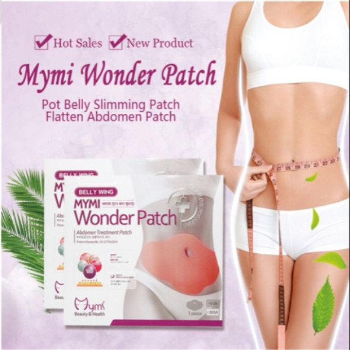 Hộp 5 Miếng Dán Tan Mỡ Bụng Mymi Wonder Patch