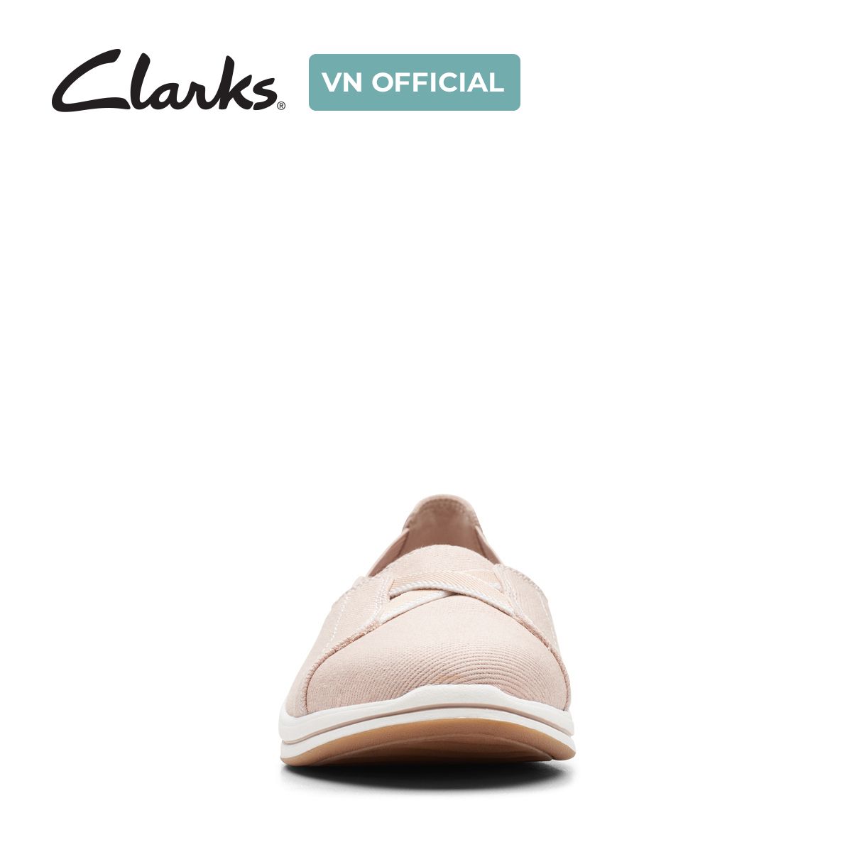 Giày Lười Vải Nữ Clarks - Brinkley Skip