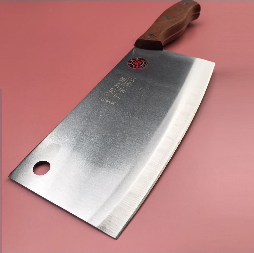 [Dao Dày- Bén- Nặng Tay] Dao Chặt Xương, Thịt Cán Gỗ Cao Cấp. Lưỡi Dao Làm Bằng Thép Không Gỉ. Vật Dụng Nấu Ăn Nhà Bếp