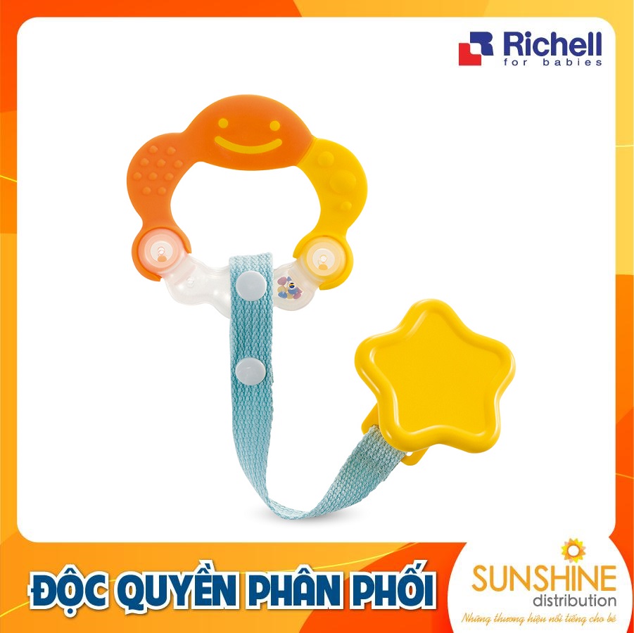 GẶM NƯỚU XÚC XẮC TRÒN CÓ DÂY ĐEO RICHELL ĐÁM MÂY ( CAM )