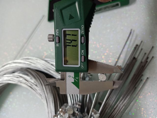 bộ 2 sợi ruột phanh xe đạp, xe thồ, lõi to