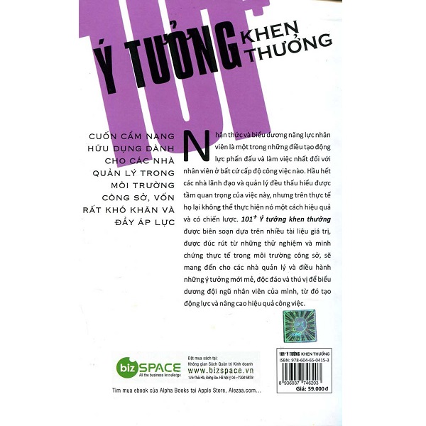 Sách - 101+ Ý Tưởng Khen Thưởng