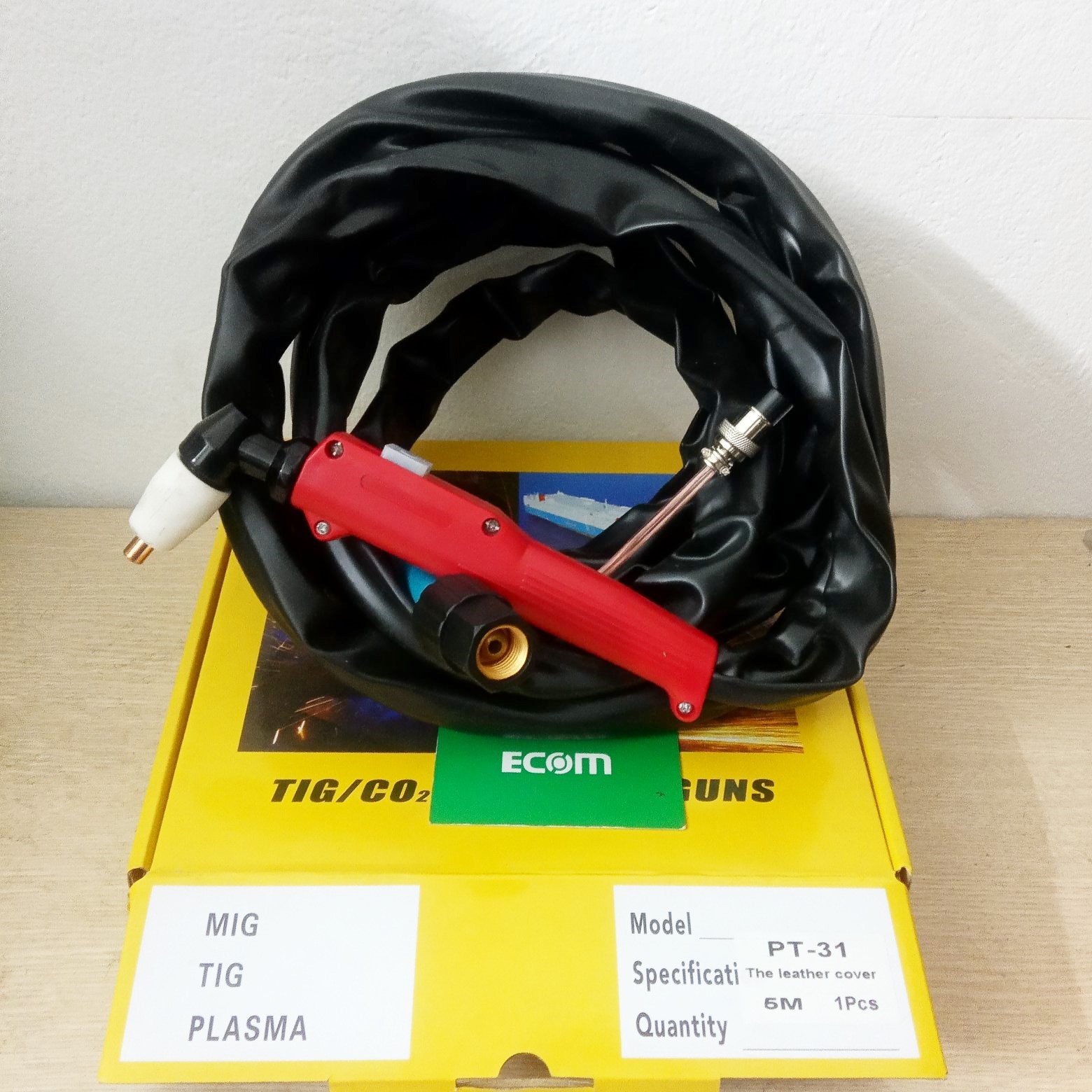 Mỏ cắt plasma PT31, 4 mét - Dây cắt TC31-40 (tốt)