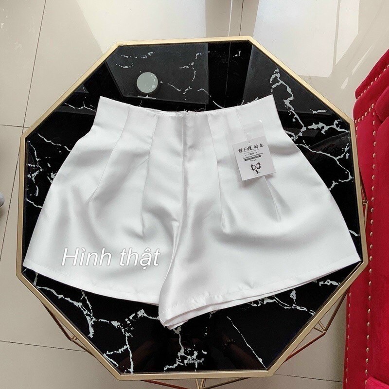 Quần short nữ xếp ly dang phồng siêu xinh xắn