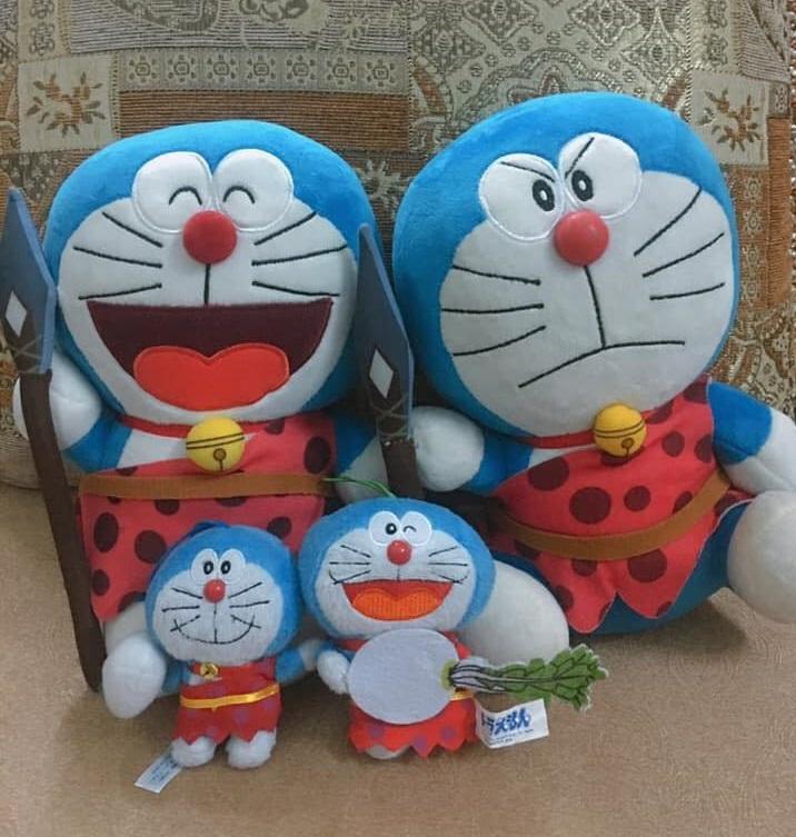 [HCM]Gấu bông Doaemon mặc đồ người Rừng dễ thương