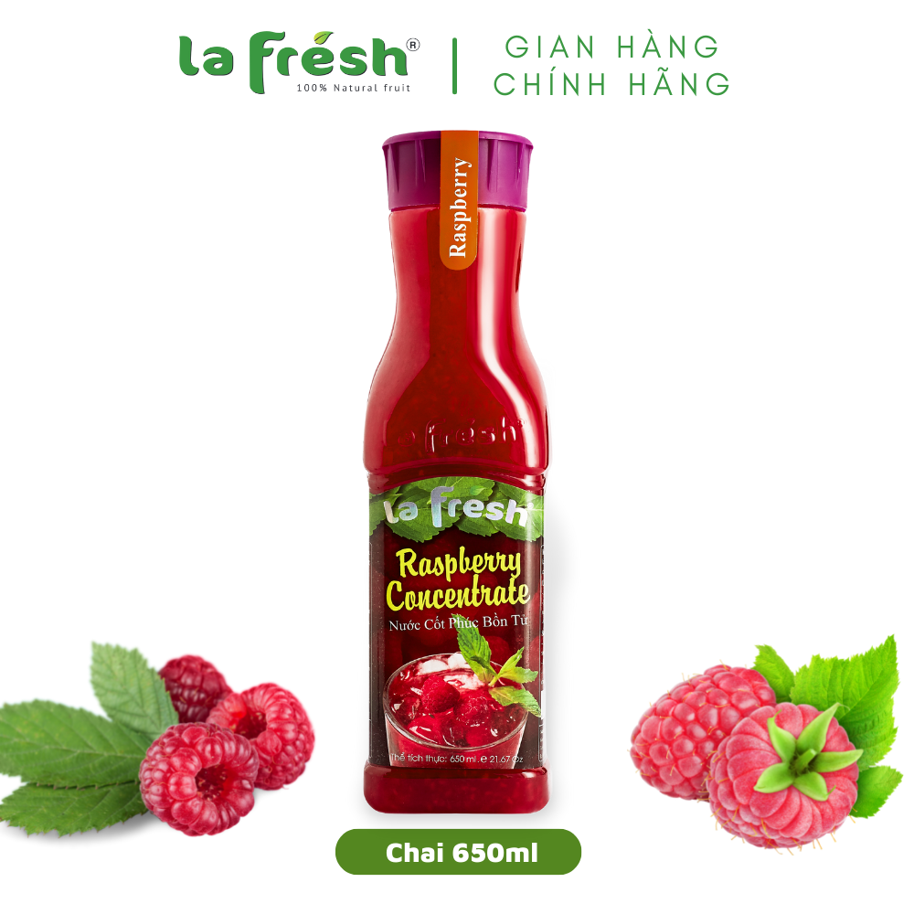 Nước Cốt Phúc Bồn Tử Lafresh Đà Lạt Chai 650ml