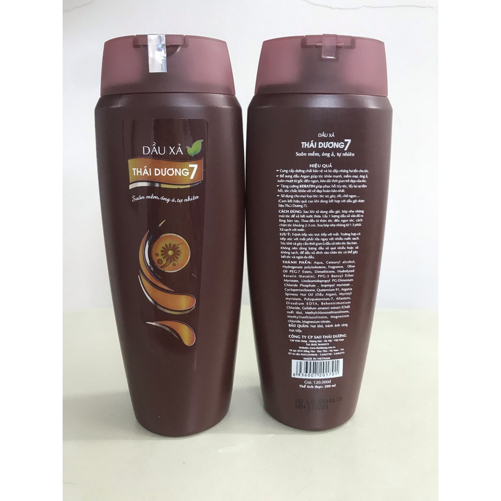 Dầu xả Thái Dương 7 200ml ()