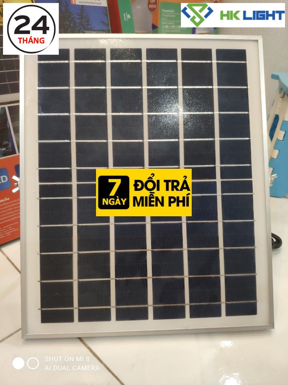 Tấm pin năng lượng Poly 6v/10w/15w/18w