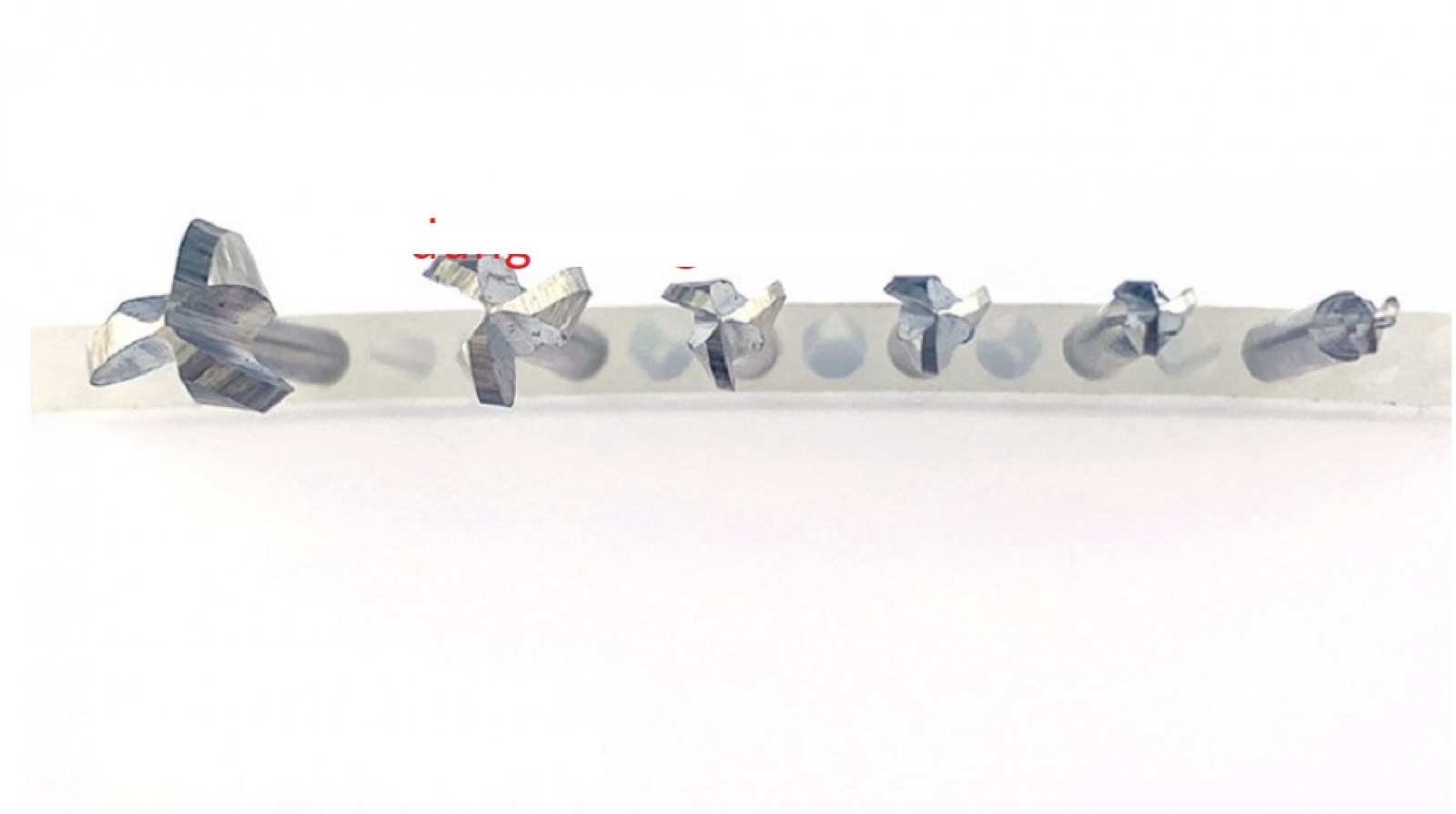 Phá thô cán 3mm (mũi quả đào)