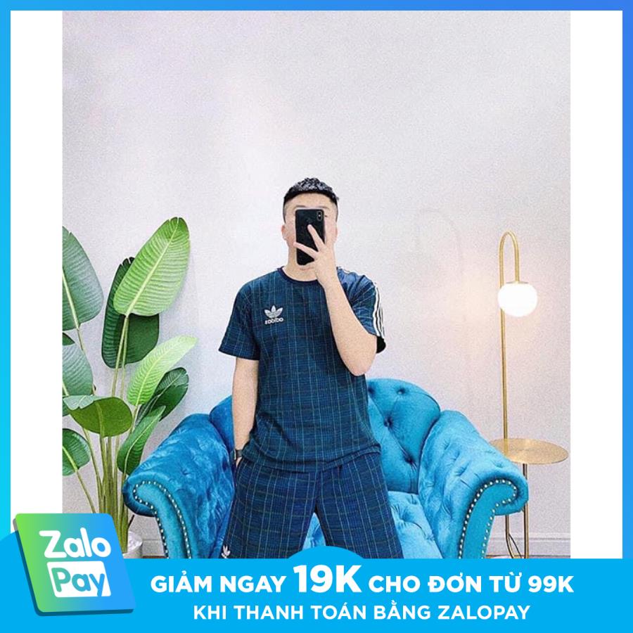 Bộ Thể Thao Nam Mùa Hè, Bộ Đồ Cotton Nam Mặc Mùa Hè Cực Mát