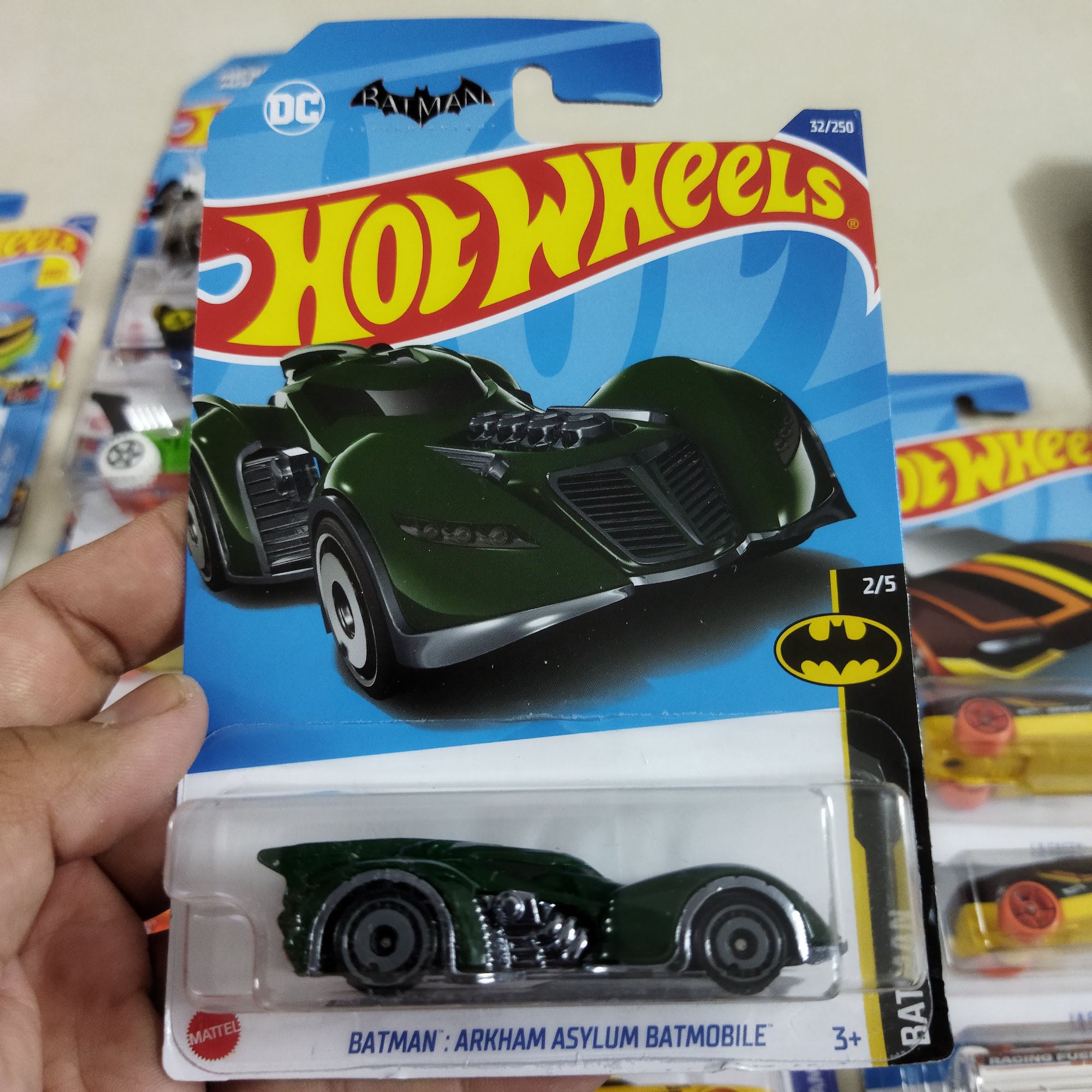 Xe Mô Hình Chính Hãng HotWheels - Bat man: Arkham Asylum Batmobile |  