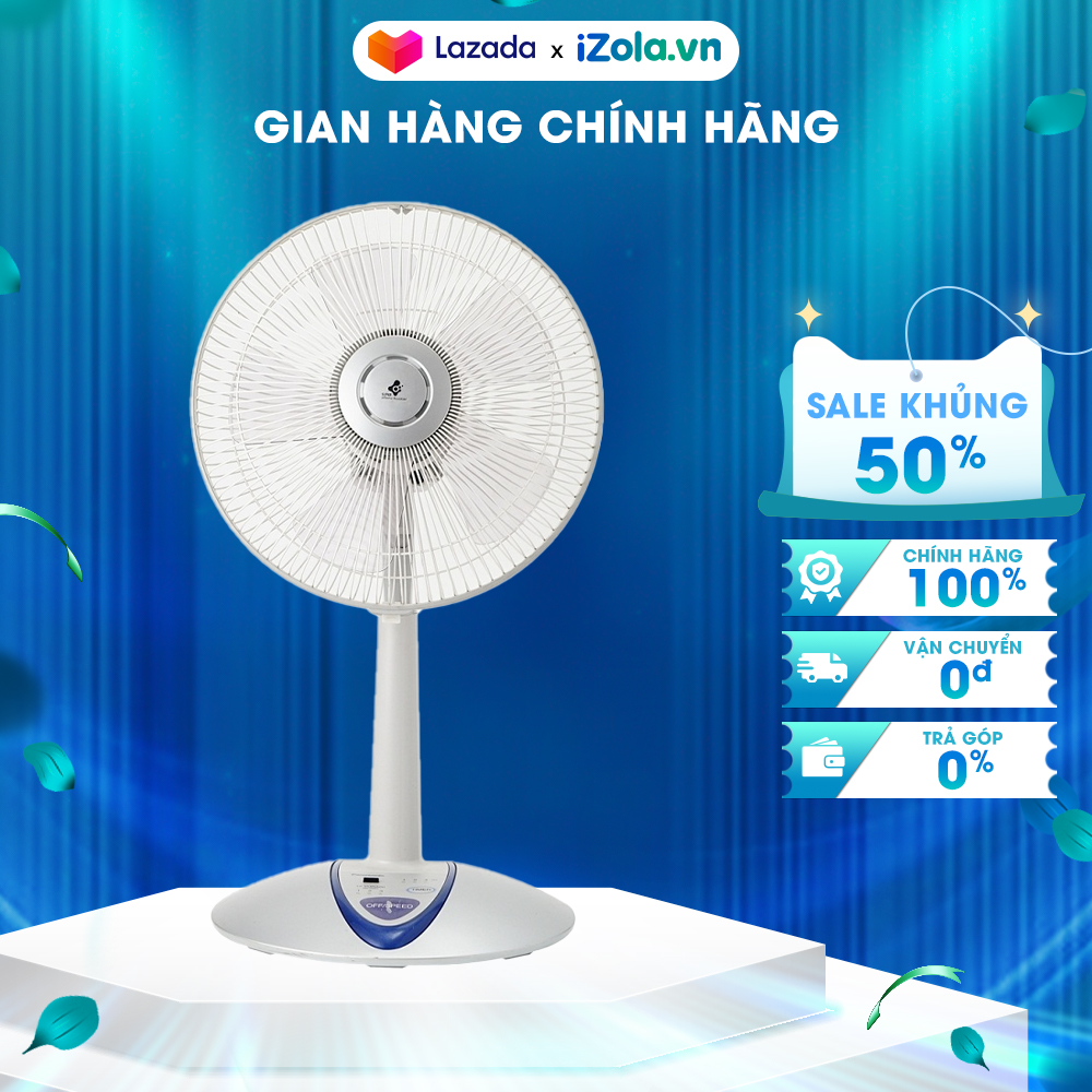 Quạt lửng panasonic f-307khs - điều khiển từ xa - chức năng hẹn giờ - 3 tốc độ gió