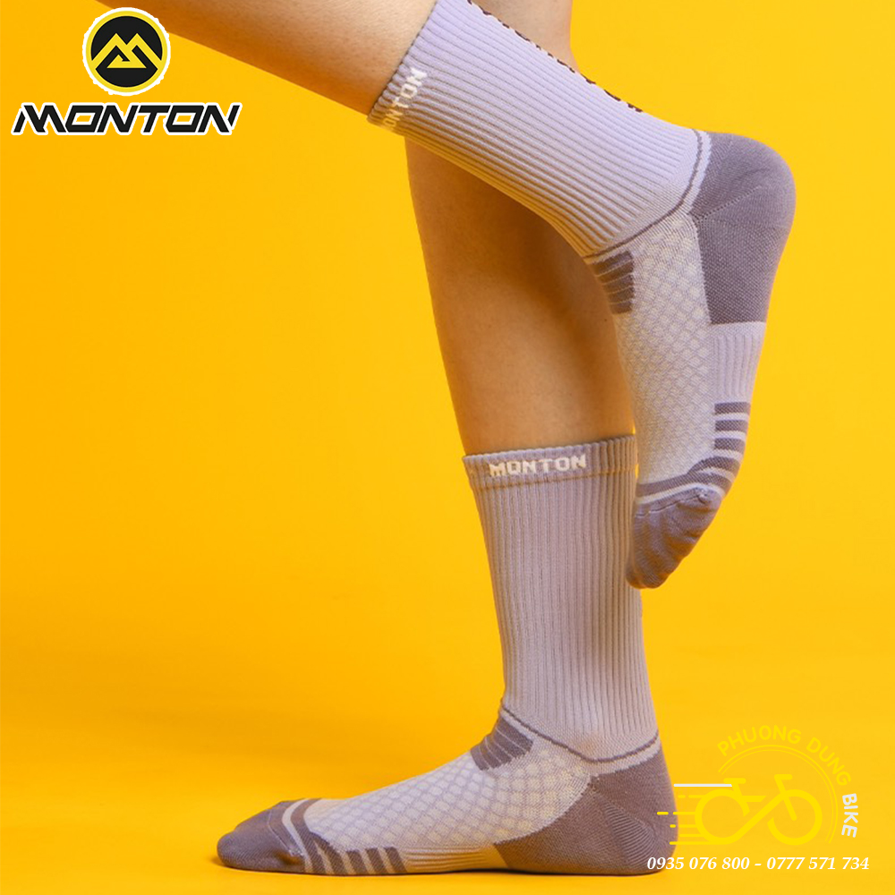 Tất (Vớ) chân thể thao đi xe MONTON 2022