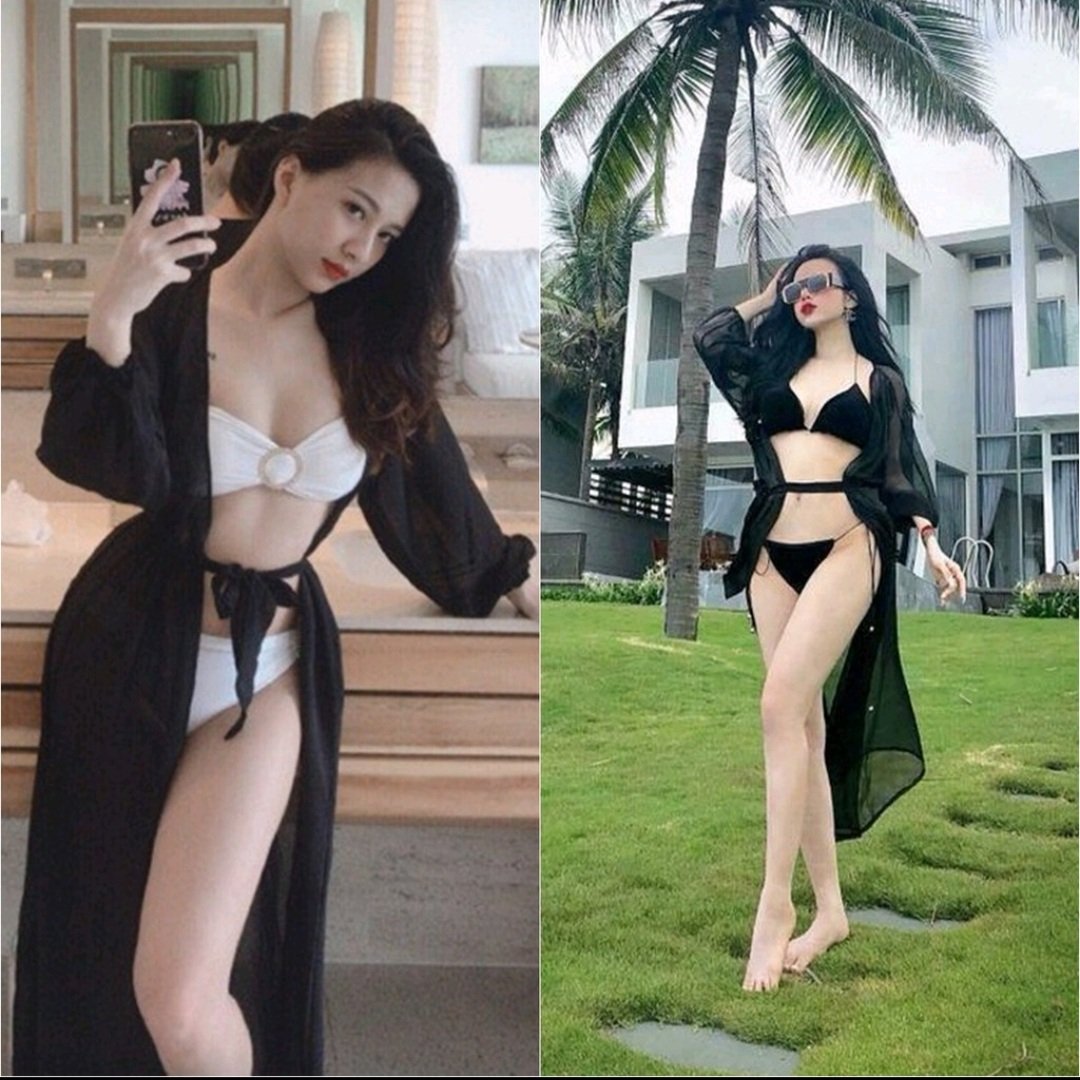 Áo choàng bikini khăn quây  bikini đi biển đẹp BIKINI SÀI GÒN
