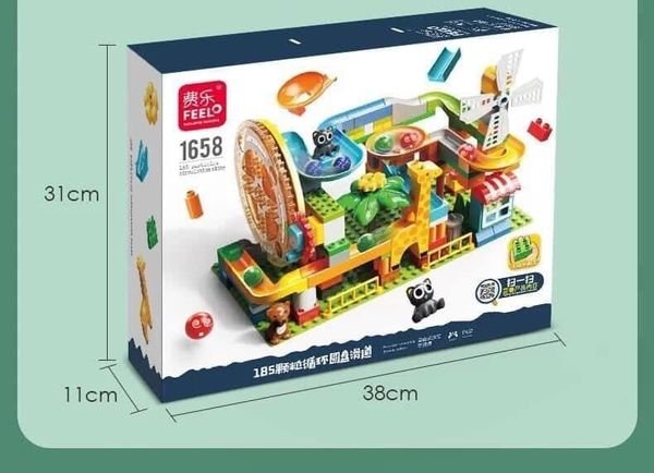 Lego Duplo Feelo - Vòng quay sáng tạo đồ chơi lắp ghép cho bé