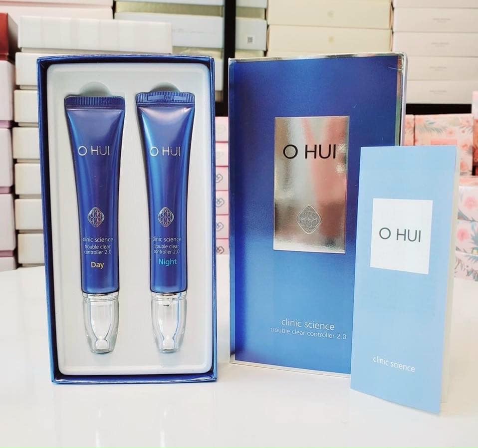 Ohui clinic trouble clear controller 2.0 day&night - Cặp mụn ngày đêm Ohui