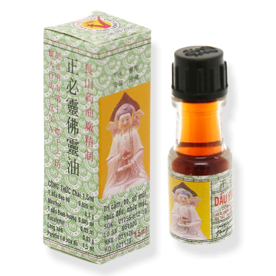 Dầu Phật Linh Trường Sơn 5ml (Hộp 1 chai 1.5ml)
