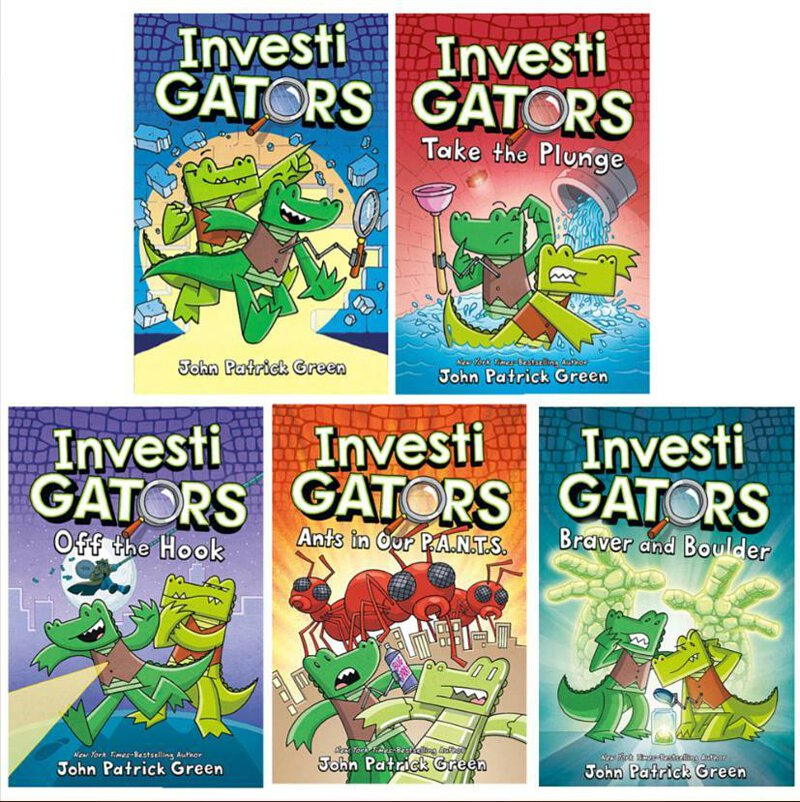 InvestiGators Series – 5 Books| Bản Nhập Khẩu