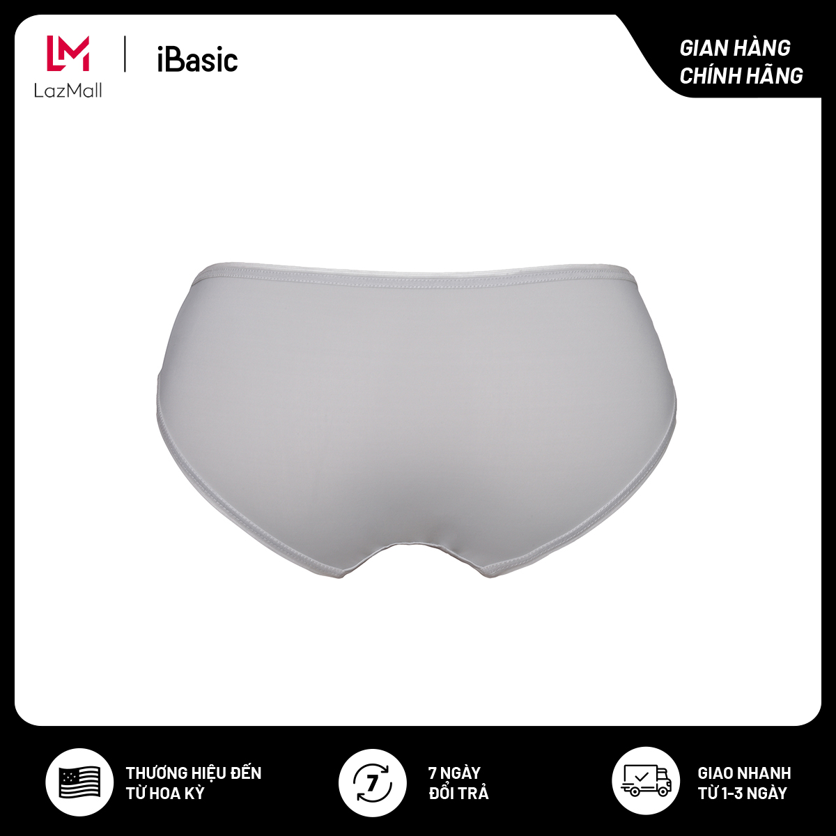 Quần lót nữ phối lưới iBasic PANW110