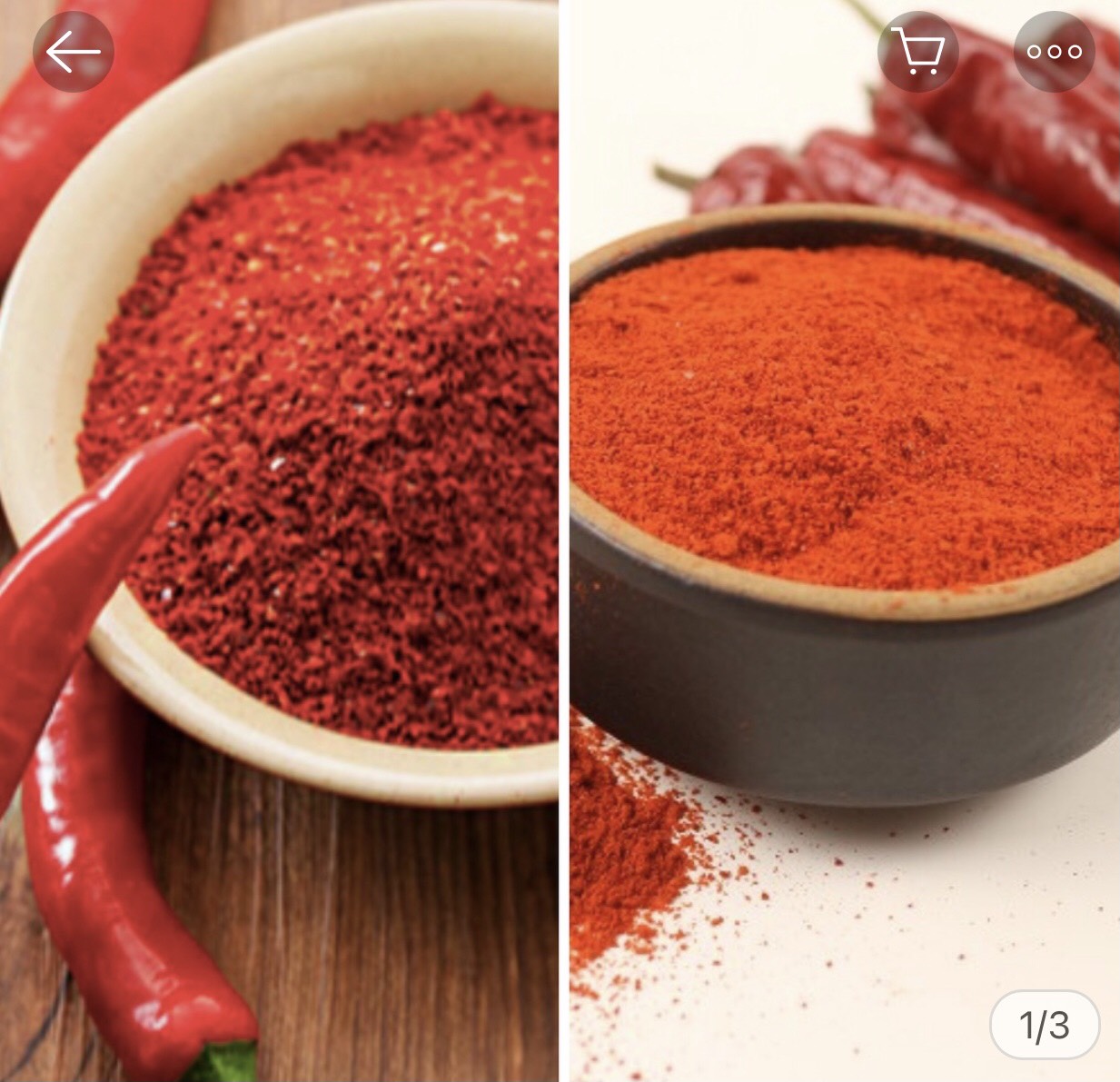 Ớt bột mịn Hàn Quốc Hanaro (1kg)