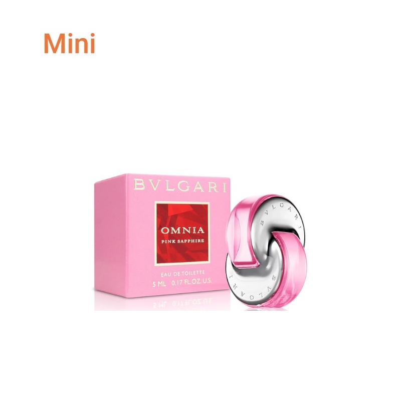 [HCM]Nước hoa mini nữ Bvlgari Omnia Pink Sapphire 5ml