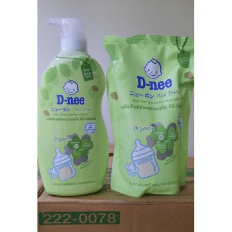 Nước rửa bình sữa D-nee organic