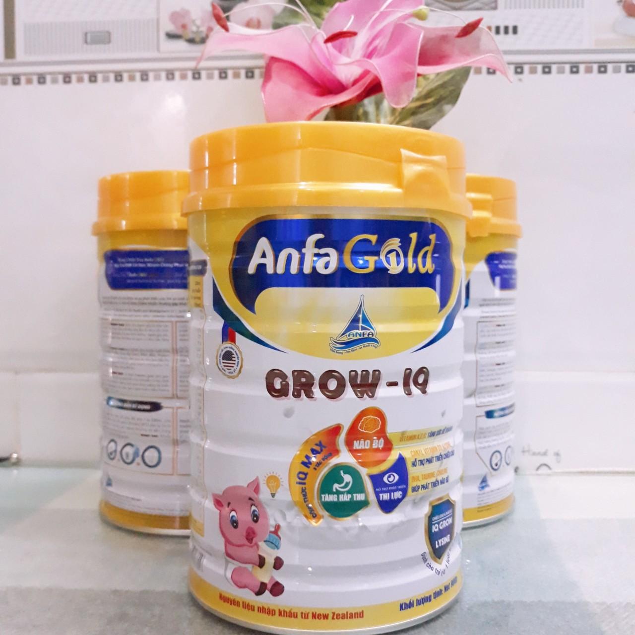 sữa tăng chiều cao cho trẻ anfa gold  lon 900g