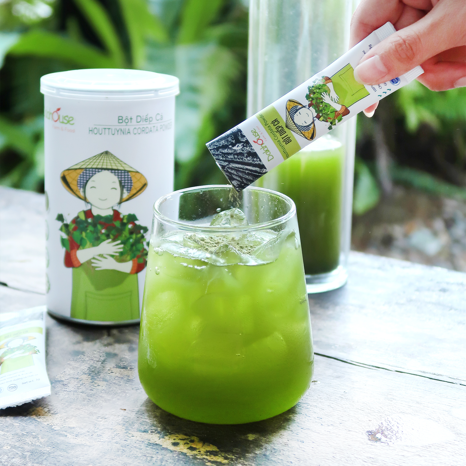 Bột Diếp Cá Dalahouse Hữu Cơ Sấy Lạnh Nguyên Chất