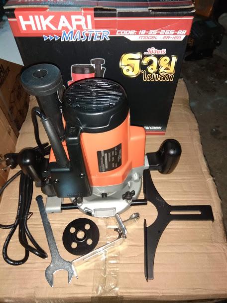 Máy soi mộng gỗ Hikari 2R-12D, dây đồng chịu nhiệt , made in Thái lan, 12.7mm, nguyên máy nặng 5kg.