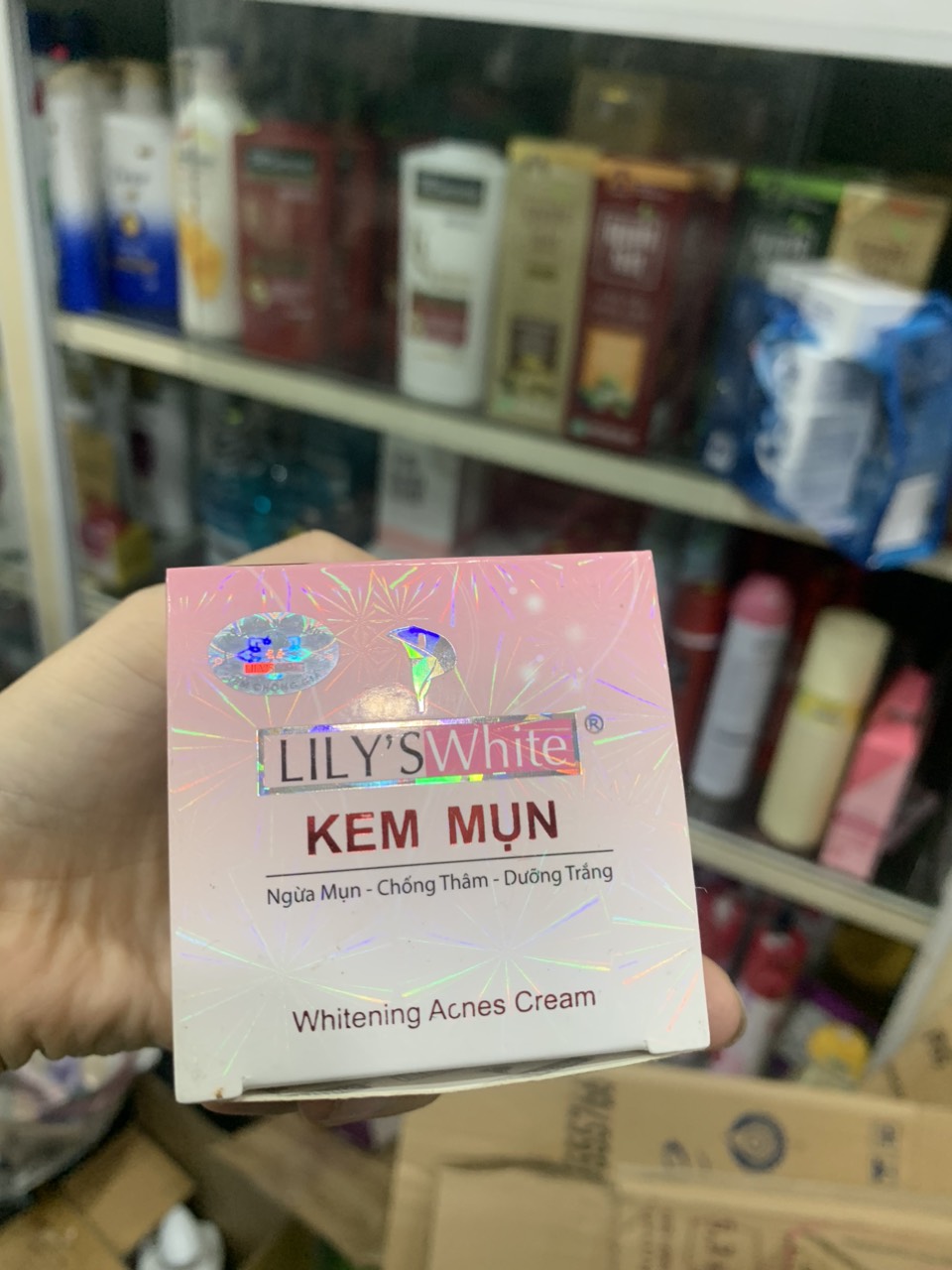 Kem Mụn Lily’s White 16g