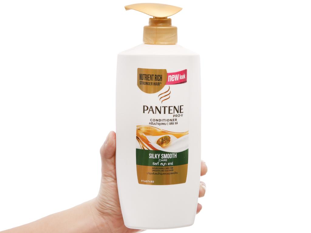 Dầu xả Pantene suôn mượt óng ả 650ml