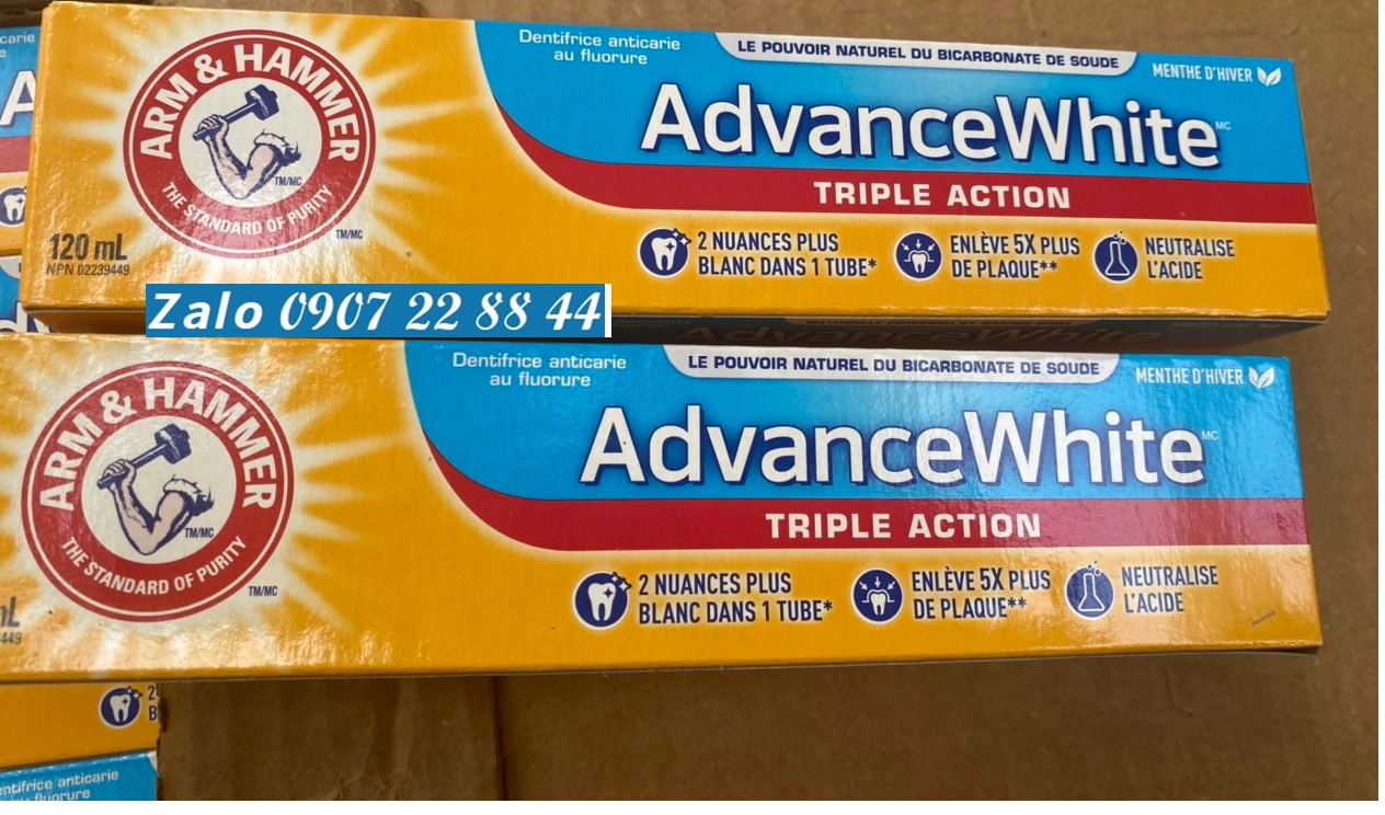 KEM ĐÁNH RĂNG BAKING SODA 120GR