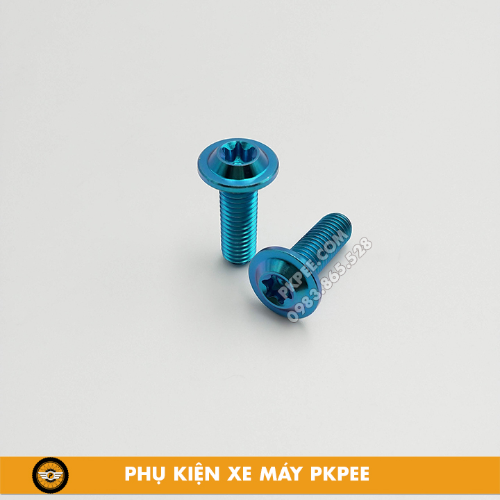 Combo 4 Ốc Titan GR5 8ly25 Gắn Pat Gác Chân, Gắn Đĩa Thắng