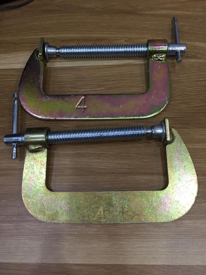 COMBO 2 CẢO VAM CHỮ C 5 INCH KẸP MAX 130MM