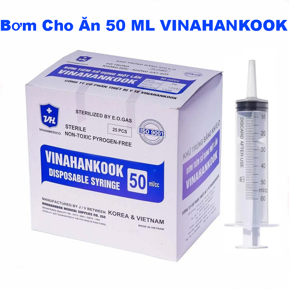 Bơm Cho Ăn 50ml Vinahankook
