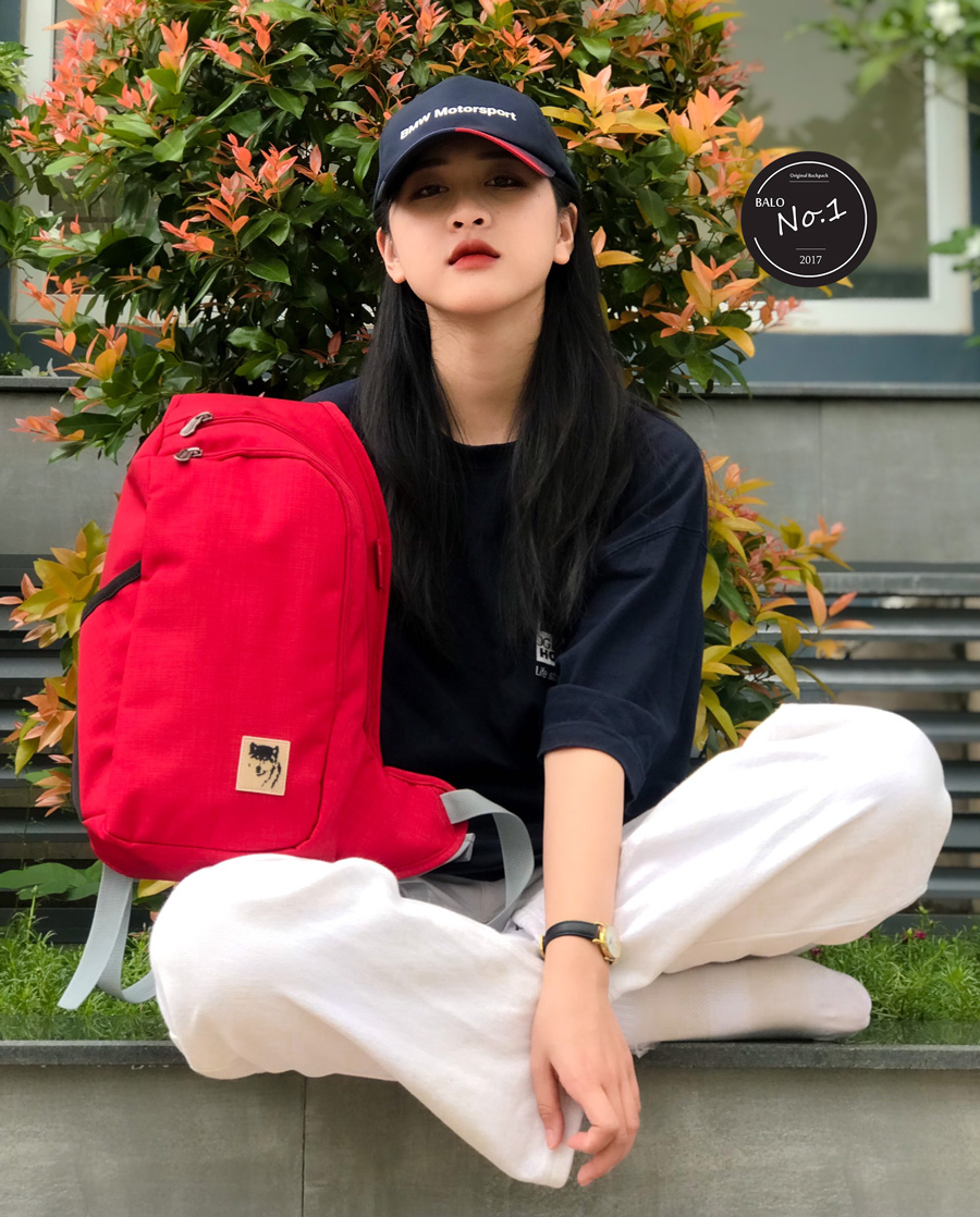 [HCM][TẶNG KÈM VỚ] Túi Đeo Chéo Thời Trang Mikkor D.leh Sling – Red