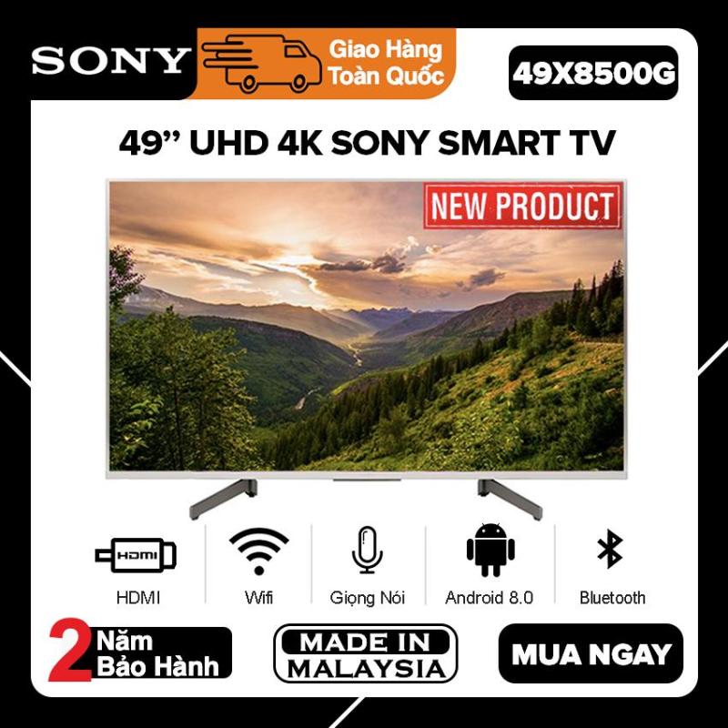 Bảng giá Smart Tivi Sony 49 inch UHD 4K - Model 49X8500G Android 8.0, Tìm kiếm giọng nói, Google Assistant, Youtube, Netflix - Bảo Hành 2 Năm
