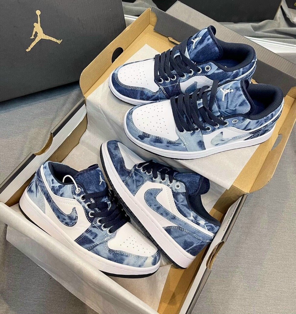 giày j0rdan loang màu NAM NỮ cổ thấp, màu hot nhất 2021(full box+bill+tất)