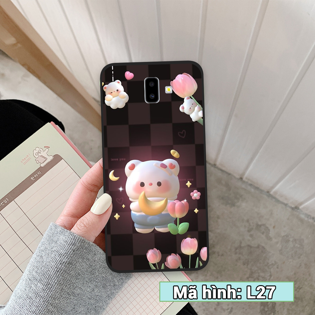 Ốp lưng Samsung Galaxy J6 / J6 Plus / J6+, ốp điện thoại samsung hoạt hình cute đáng yêu