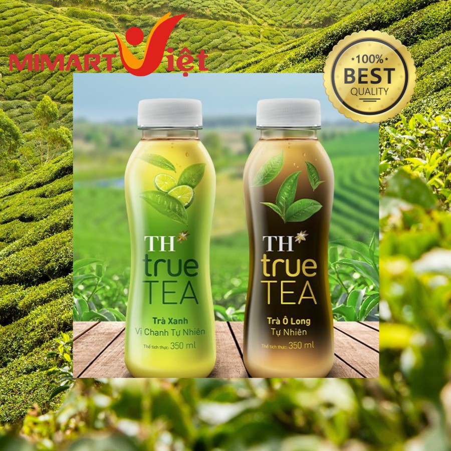 TRÀ TỰ NHIÊN TH TRUE TEA CHAI 350ML