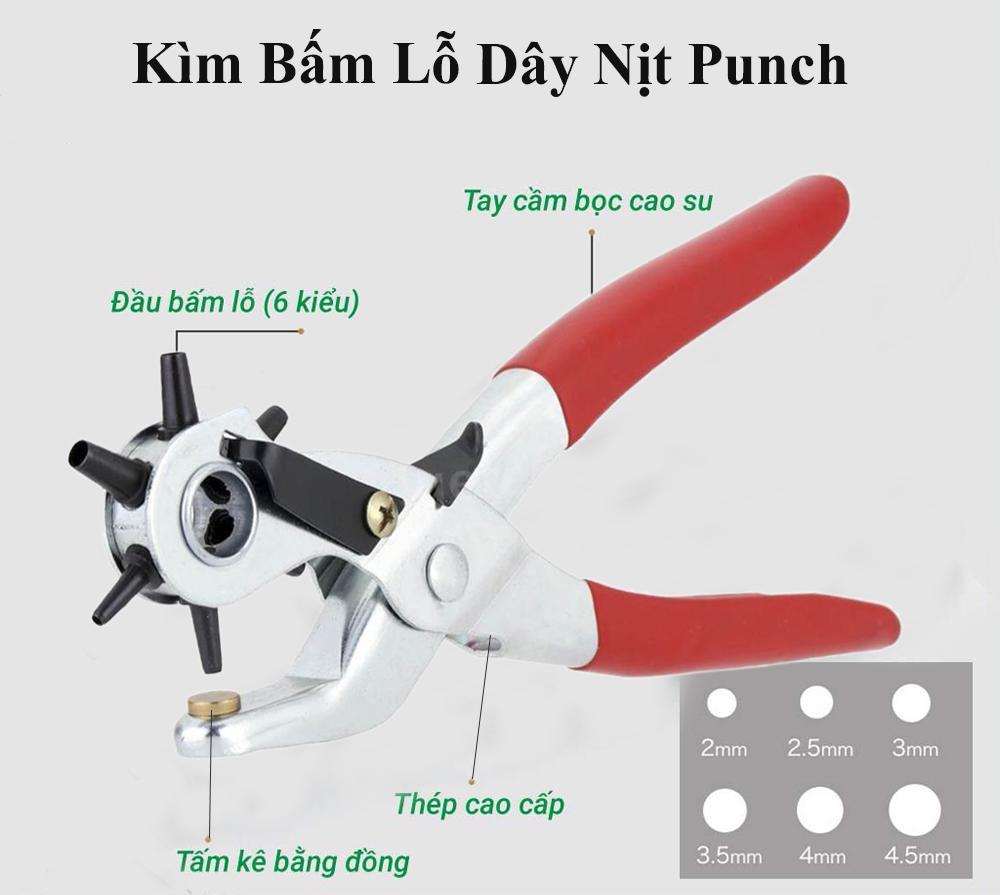 [HCM]KÌM BẤM LỖ THẮT LƯNG