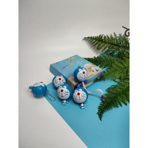 Thước Dây Cuộn Doremon Có Móc Khóa